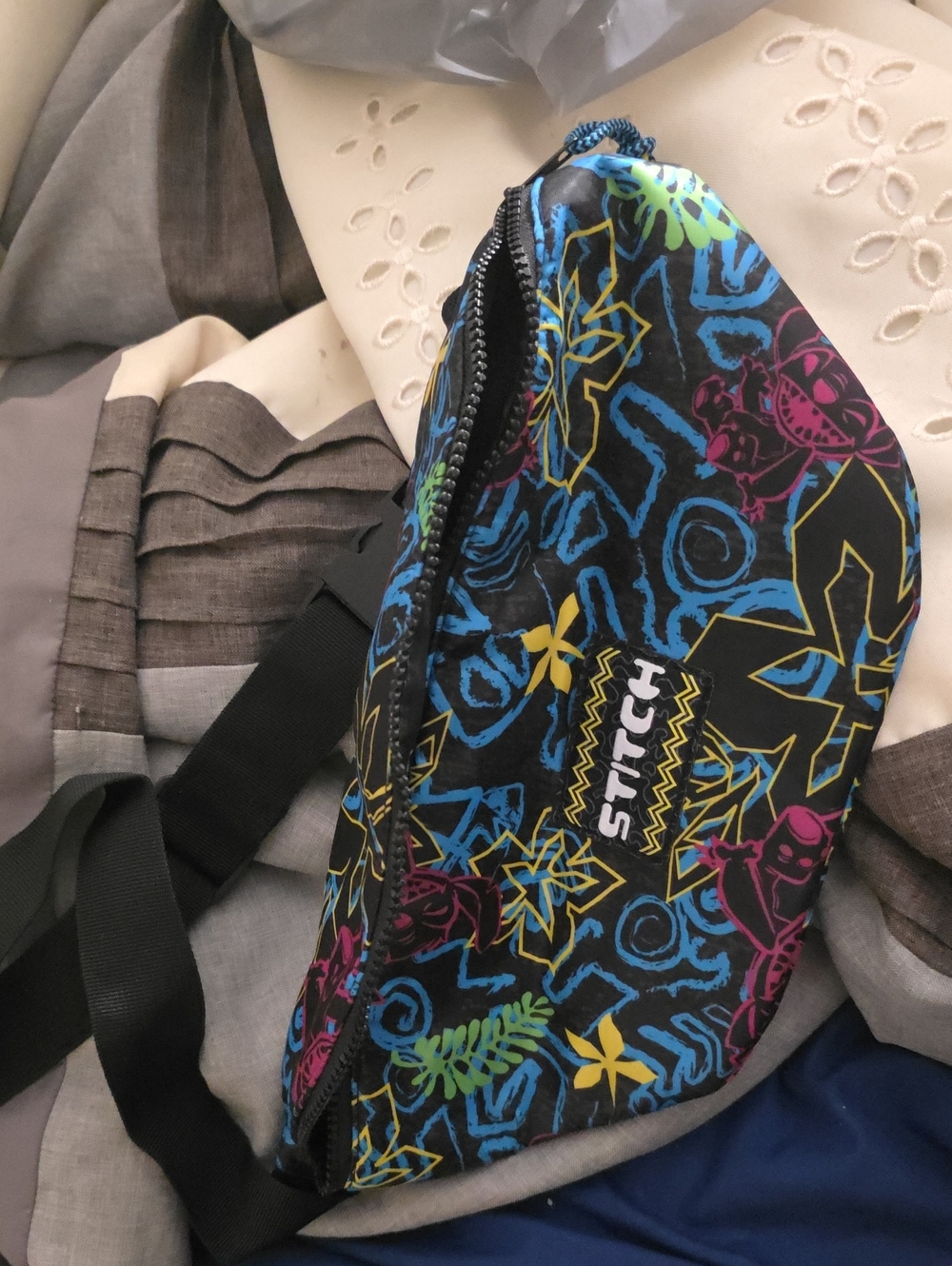 Disney Parks Stitch Sling Bag
